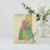 Karte von New Hampshire (Stehend Vorderseite)