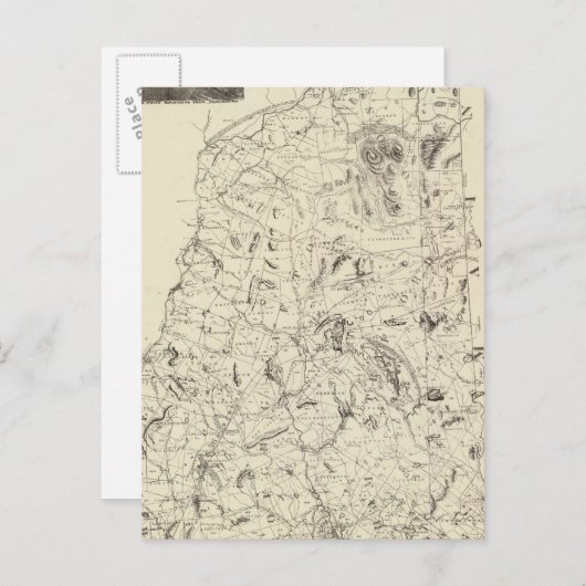 Karte von New Hampshire 1816 (Vorne/Hinten)