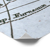 Karte von New Holland Poster (Ecke)