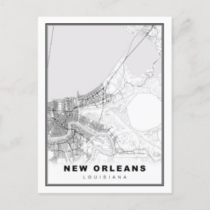 Karte von New Orleans