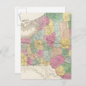 Karte von New York (Vorne/Hinten)