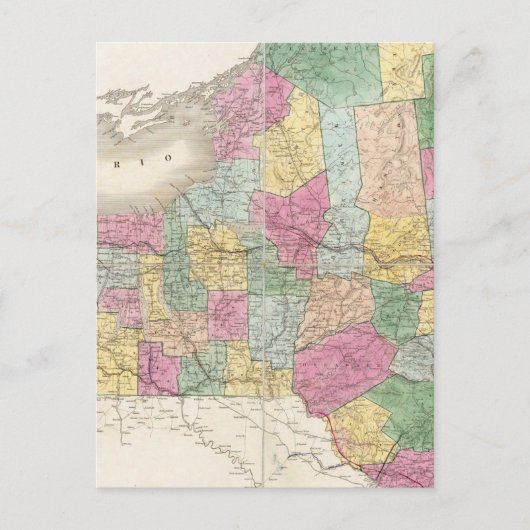 Karte von New York (Vorderseite)