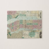 Karte von New York und Vicinity Puzzle (Horizontal)