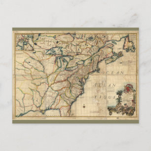 Karte von Nordamerika (1777)