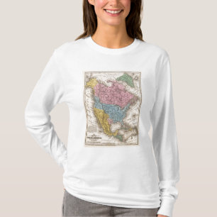 Karte von Nordamerika 2 T-Shirt