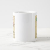 Karte von Nordamerika 3 Jumbo-Tasse (Vorderseite)