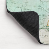 Karte von Nordamerika Mousepad (Ecke)