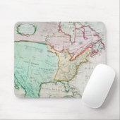 Karte von Nordamerika Mousepad (Mit Mouse)