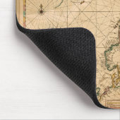Karte von Nordeuropa Mousepad (Ecke)
