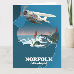 Karte von Norfolk East Anglia