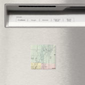 Karte von Normal, Bloomington Magnet (In Situ (Geschirrspüler))