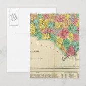 Karte von North Carolina (Vorne/Hinten)