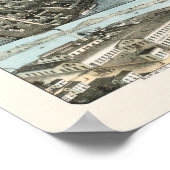 Karte von Norwich, CT von 1876 Poster (Ecke)