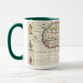 Karte von Nova Afrika Afrikas | Tasse (Links)