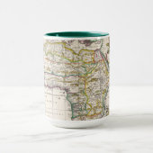 Karte von Nova Afrika Afrikas | Tasse (Zentrum)