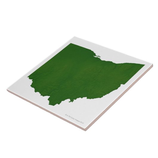Karte von Ohio Fliese (Seite)
