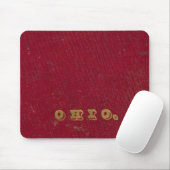 Karte von Ohio Mousepad (Mit Mouse)