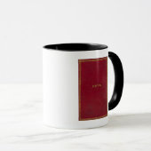 Karte von Ohio Tasse (VorderseiteRechts)