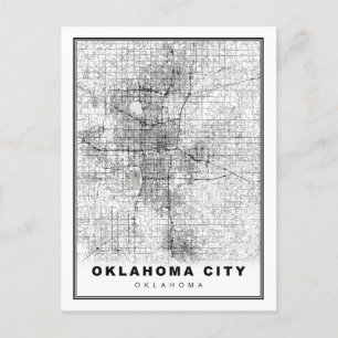 Karte von Oklahoma City