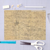 Karte von Olmsted County, Minnesota Seidenpapier (Handwerk)