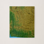 Karte von Oregon Puzzle (Vertikal)