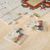 Karte von Ostafrika und von Madagaskar, 1596 Puzzle (Seite)