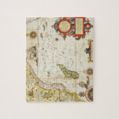 Karte von Ostafrika und von Madagaskar, 1596 Puzzle (Vertikal)