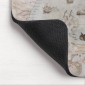 Karte von Ostnordamerika Mousepad (Ecke)