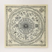 Karte von Oxford-Ansicht von der Bodleian Puzzle (Vertikal)