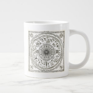 Karte von Oxford aus der Bodleian Library Jumbo-Tasse