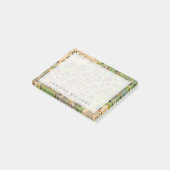 Karte von Oxford, England (British Railways) Post-it Klebezettel (angewinkelt)