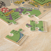 Karte von Oxford, England (British Railways) Puzzle (Seite)