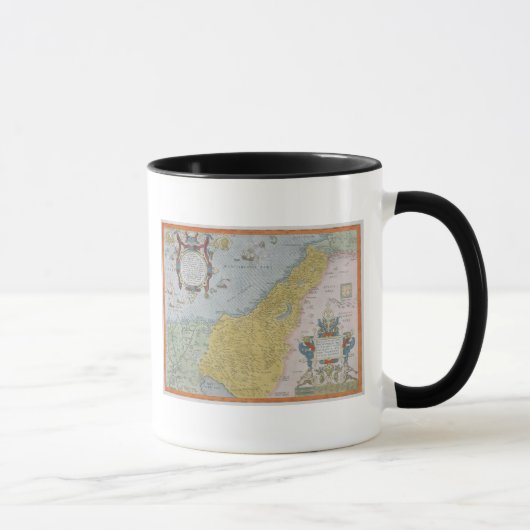 Karte von Palästina Tasse (Rechts)