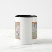 Karte von Palästina Tasse (Zentrum)