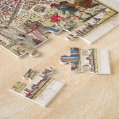 Karte von Paris, 1576 Puzzle (Seite)
