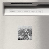 Karte von Paris, 1620 Magnet (In Situ (Geschirrspüler))