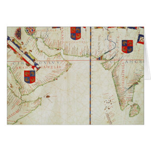 Karte von Persien, von Arabien und von Indien