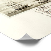 Karte von Portsmouth, New Hampshire in 1877 Poster (Ecke)