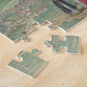 Karte von Prag, von "Civitates Orbis Terrarum" Puzzle (Seite)