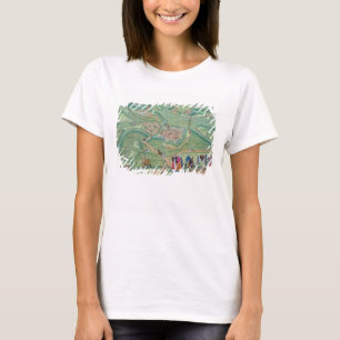 Karte von Raab, von 'Civitates Orbis Terrarum' von T-Shirt