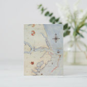 Karte von Raleighs Virginia (Stehend Vorderseite)