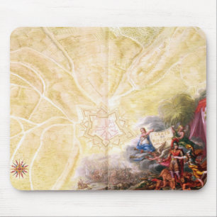 Karte von Rocroi, von 'Atlas de Louis XIV' Mousepad