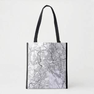 Karte von Rom Italien Tasche