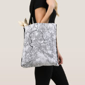 Karte von Rom Italien Tasche (Von Nahem)