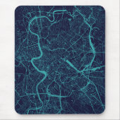 Karte von Rom Mousepad (Vorne)