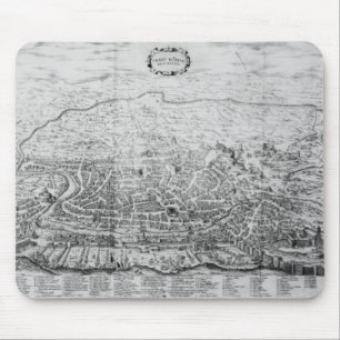 Karte von Rom Mousepad
