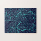 Karte von Rom Puzzle (Horizontal)