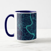 Karte von Rom Tasse (Links)