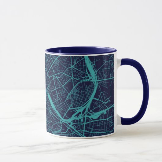 Karte von Rom Tasse (Rechts)