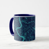 Karte von Rom Tasse (Vorderseite Links)